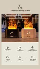 Flame Humidifier Aroma Humidifier Diffuser
